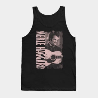 Merle Haggard - Nametype Tank Top